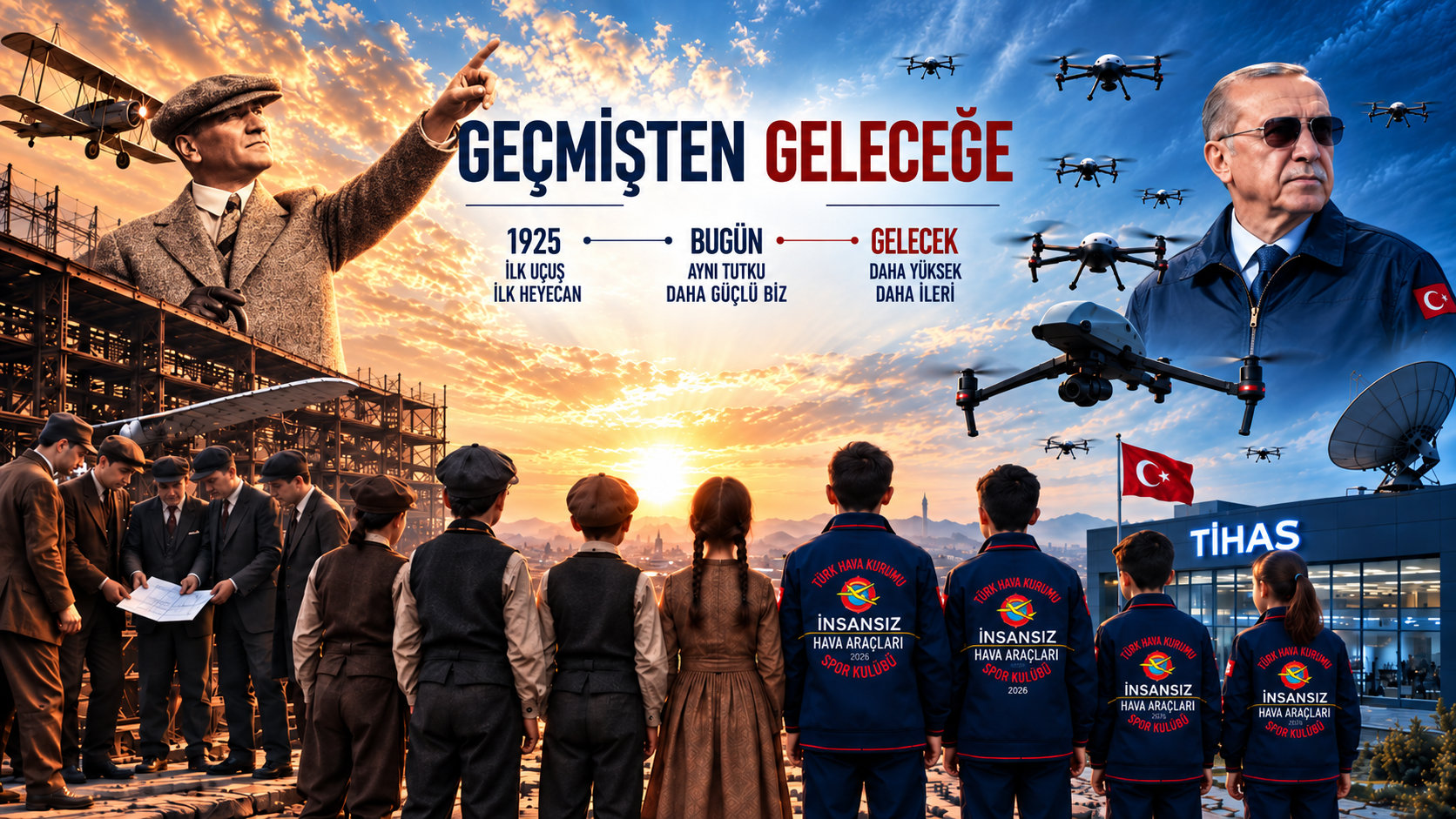 Geçmişten Geleceğe - THK İHA Ekibi